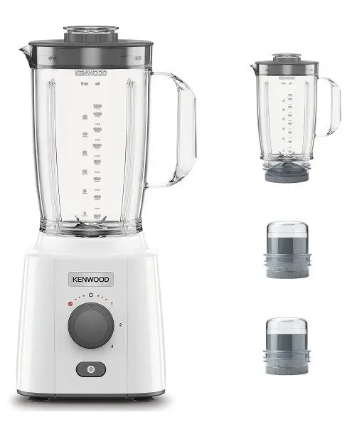 Kenwood Blender W/mill 2l 500w Whor  - BLP15.150WH